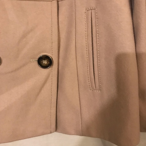 Vintage Kenneth Cole Wool Blend Pea Coat Sz 12 - Picture 5 of 10